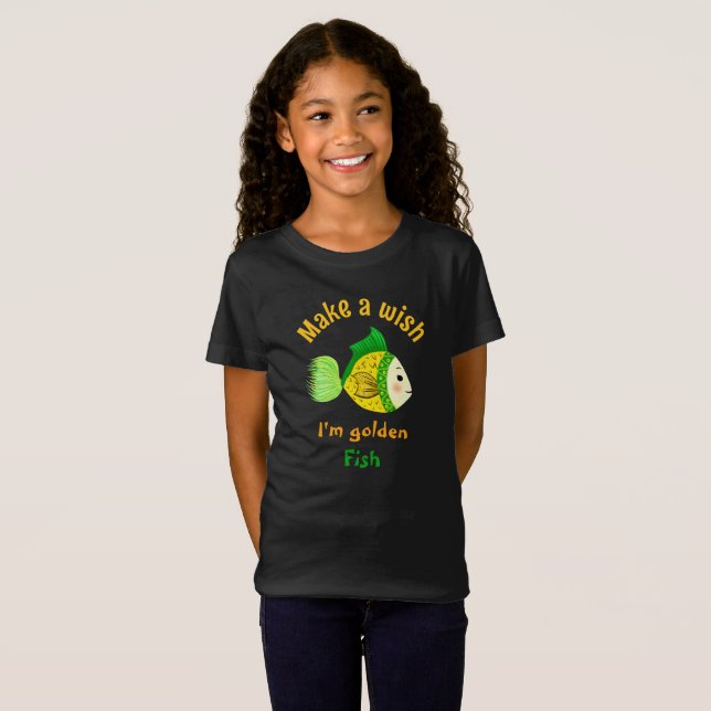Camiseta Pescado dorado (Anverso completo)