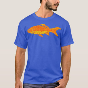 Camiseta Pescado dorado abstracto