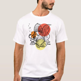 Camiseta Pescado dorado con ojos torpes
