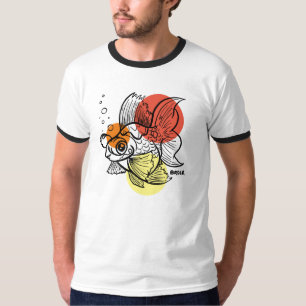 Camiseta Pescado dorado con ojos torpes