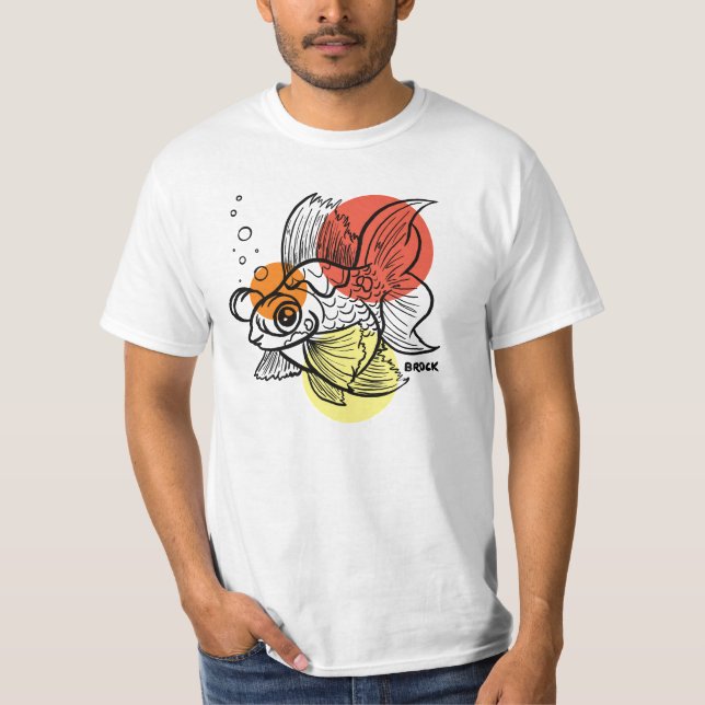 Camiseta Pescado dorado con ojos torpes (Anverso)
