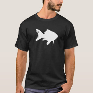 Camiseta Pescado dorado Mascota Acuario Zoológico Animal Cu