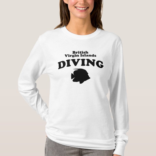 Camiseta Pescado en las Islas Vírgenes Británicas (Anverso)
