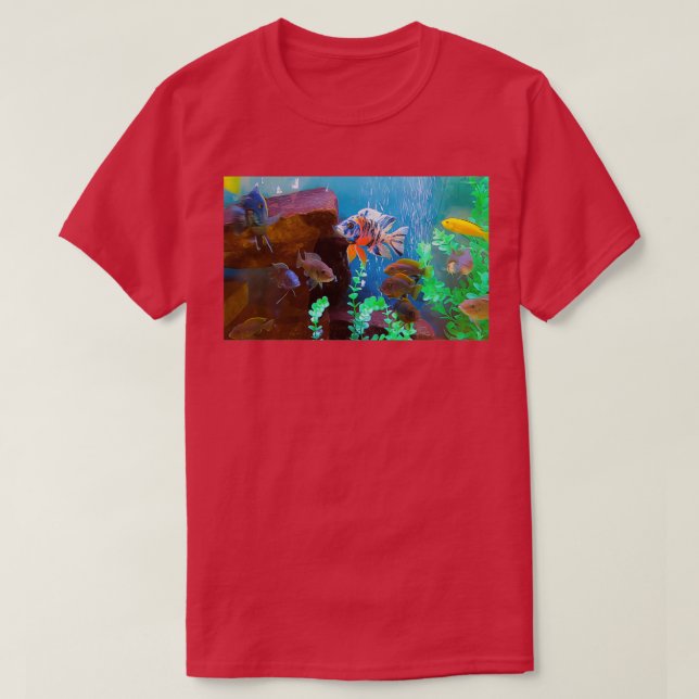 Camiseta Pescado En Manly Manor (Diseño del anverso)