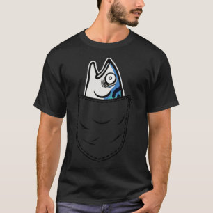Camiseta Pescado en Pocket Meme Animal