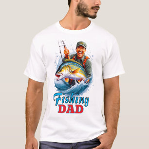 Camiseta Pescado feliz del día del padre