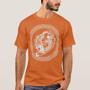 Camiseta Pescado fresco tatuaje japonés li Japón Carpa Koi 