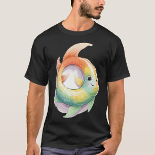 CAMISETA PESCADO GATO DE PESCAR GANADOR ÉXITO ACUARELA