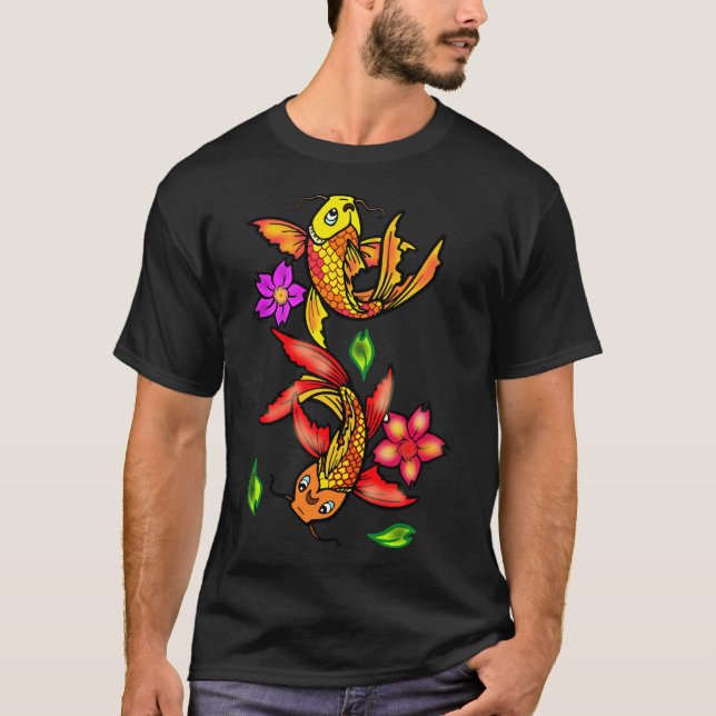 Camiseta Pescado Golden Carp (Anverso)