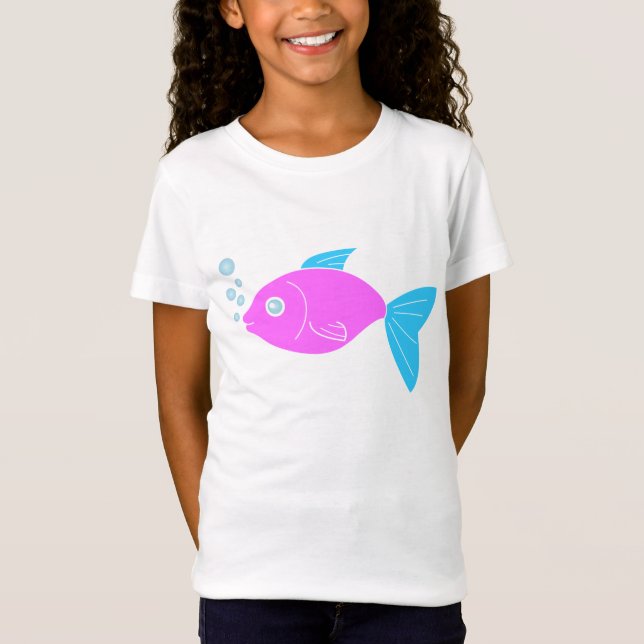 Camiseta Pescado gracioso (Anverso)