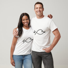 Camiseta Pescado grande en un pequeño rompecabezas de image