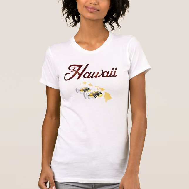 Camiseta Pescado Hawaii - Pescado del estado de Hawaii (Anverso)