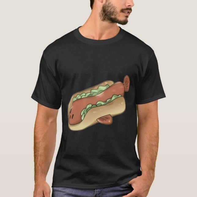 Camiseta Pescado Hotdog (Anverso)