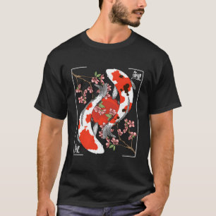 Camiseta Pescado japonés Koi Carp Nishikigoi Aesthetic Cher