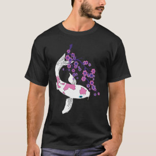 Camiseta Pescado japonés Koi Carp Nishikigoi Aesthetic Cher