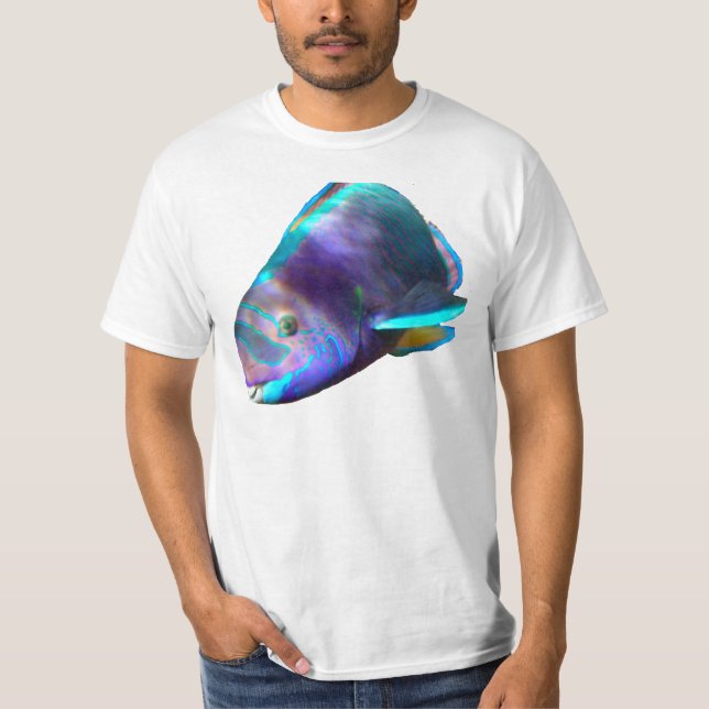 Camiseta Pescado loro hawaiano - Uhu (Anverso)