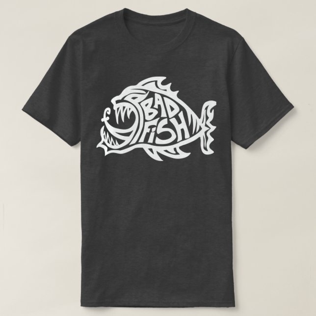 Camiseta Pescado malo (Diseño del anverso)