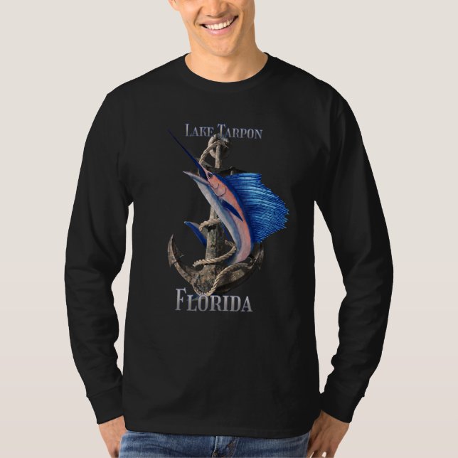 Camiseta Pescado marino Marlin Ocean del lago Tarpon Florid (Anverso)