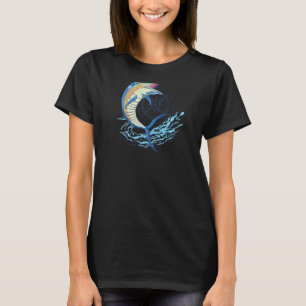 Camiseta Pescado Marlin De Pescado De Marlín Para La Pesca 