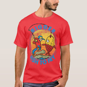 Camiseta Pescado Más Grande Para Pescar Pescadores Funny Pr