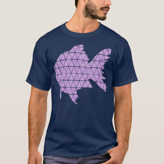 Camiseta Pescado morado ligero