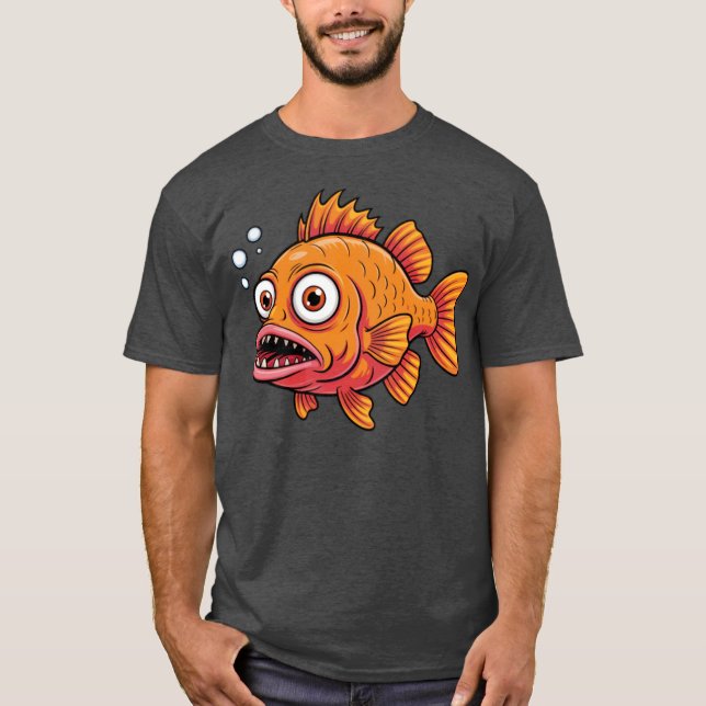 Camiseta Pescado mutante (Anverso)
