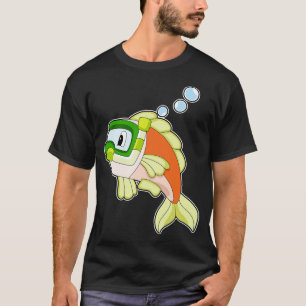 Camiseta Pescado Natación Snorkel