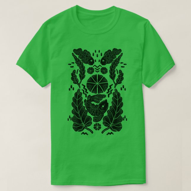 Camiseta Pescado natural (Diseño del anverso)