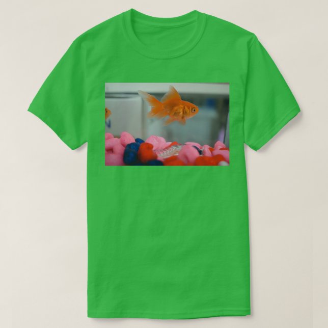 Camiseta Pescado natural ornamental (Diseño del anverso)