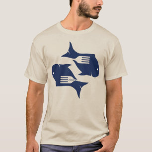 Camiseta Pescado náutico con nombre