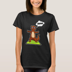 Camiseta Pescado Nutria Yoga Posturas Deporte Gimnasia Ohm