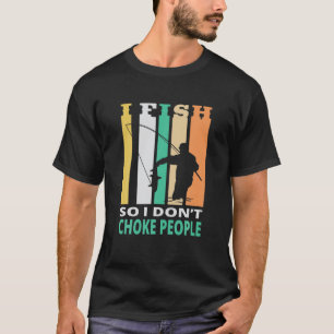 Camiseta Pescado para no asfixiar a la gente diciendo pesca