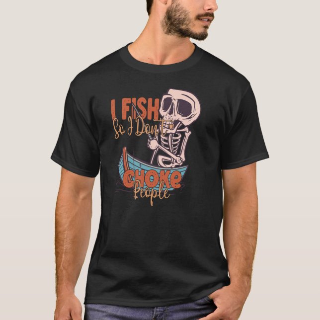 Camiseta Pescado para no asfixiar a pescadores (Anverso)