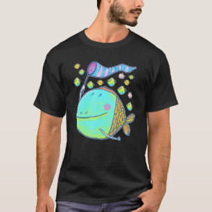 Camiseta Pescado Para Pescar Ocio Divertido Camping Aventur