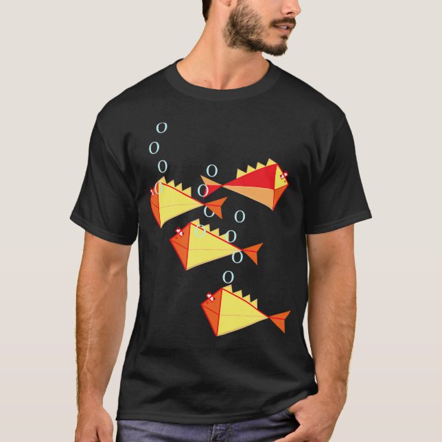Camiseta pescado pescado pescado (Anverso)