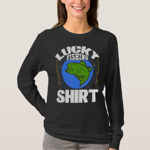 Camiseta Pescado pescador con suerte