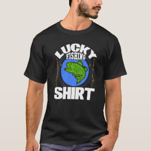 Camiseta Pescado pescador con suerte