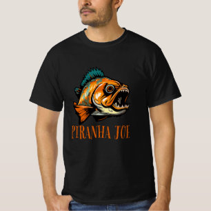 CAMISETA PESCADO PIRANHA SOBRE