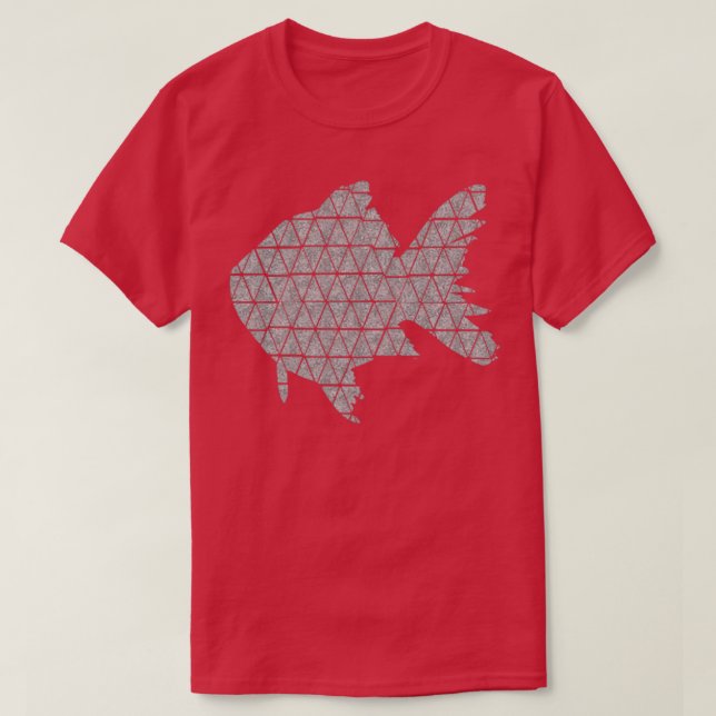Camiseta Pescado plateado (Diseño del anverso)