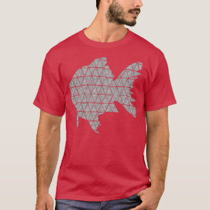 Camiseta Pescado plateado