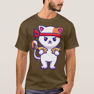 Camiseta Pescado portador de gato 1
