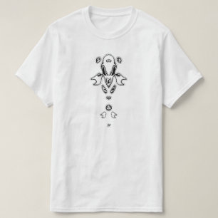 Camiseta Pescado psicodélico 3
