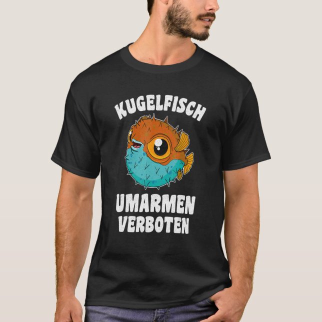 Camiseta Pescado Puffer Acuario Biólogo Fugo Biología 2 (Anverso)