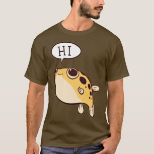 Camiseta Pescado Puffer enano