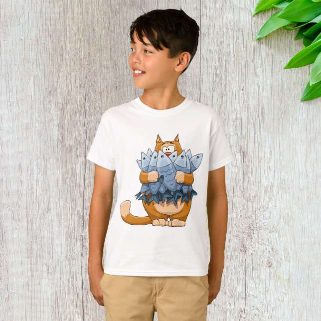 Camiseta Pescado que contiene gato (Subido por el creador)