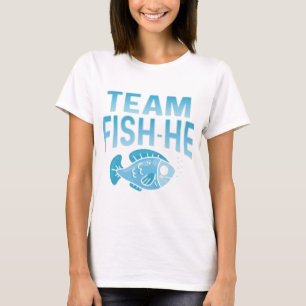 Camiseta Pescado Que Pescado O Pescado De Género Revelan Fi