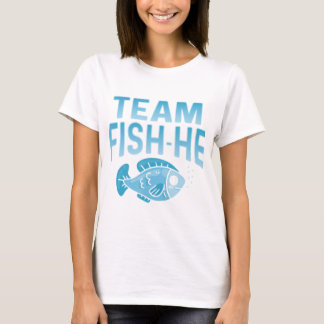 Camiseta Pescado Que Pescado O Pescado De Género Revelan Fi