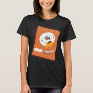 Camiseta Pescado Quesoso - un Snack de Goldfish