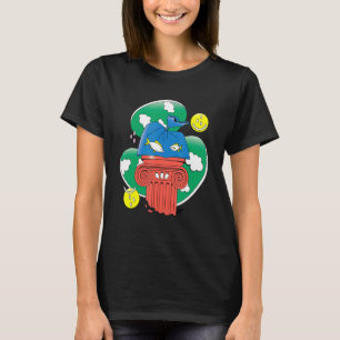 Camiseta Pescado Resumen En Diseño Plástico
