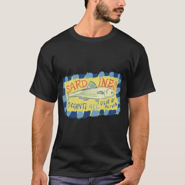 Camiseta Pescado Sardina (Anverso)